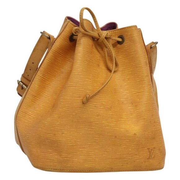 LOUIS VUITTON Epi Petit Noe Shoulder Bag Yellow - Picture 12 of 15